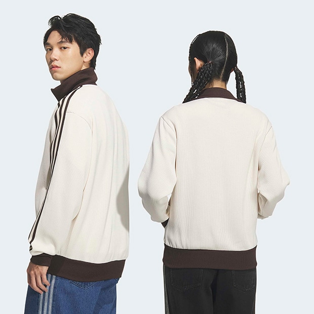 ユニセックス アディカラー ファイヤーバード ニット トラックトップ