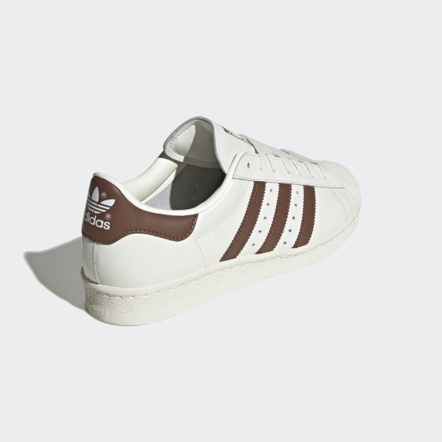 新品☆adidas SUPERSTAR 82 天然皮革使用 ホワイト ブラウン