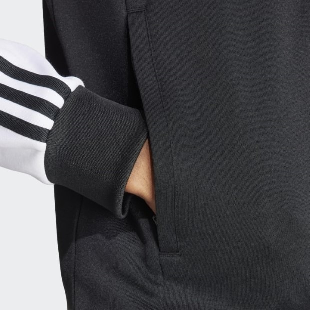 adidas トラックジャケット　サイズ/Ｌ　カラー/ブラック・ホワイト トラックジャケット(160 ブラック): ジャケット/アウター｜Right