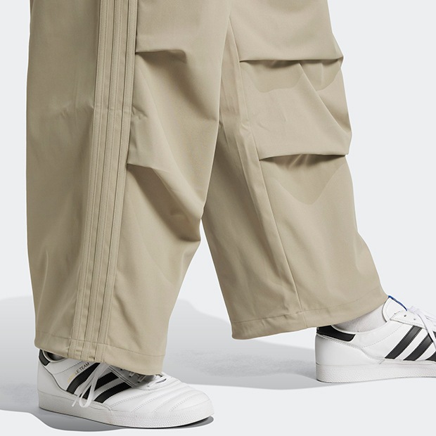 メンズ パラシュート パンツ シルバーぺブル ｜すべての商品｜meister