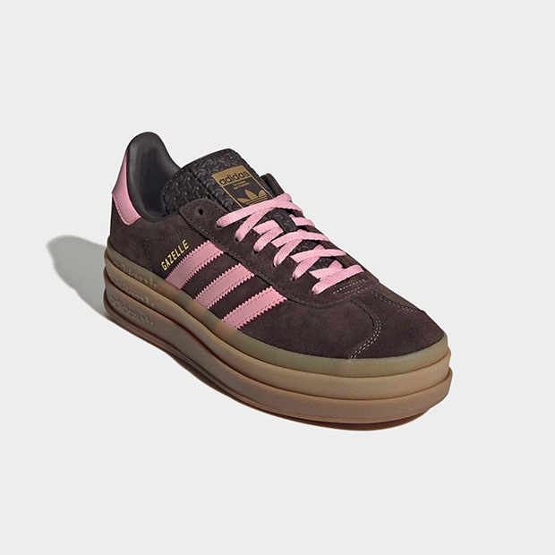レディース ガゼル ボールド GAZELLE BOLD onj75　オーロラコーヒー×ライトピンク　