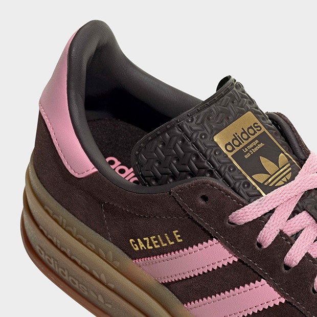 レディース ガゼル ボールド GAZELLE BOLD onj75　オーロラコーヒー×ライトピンク　