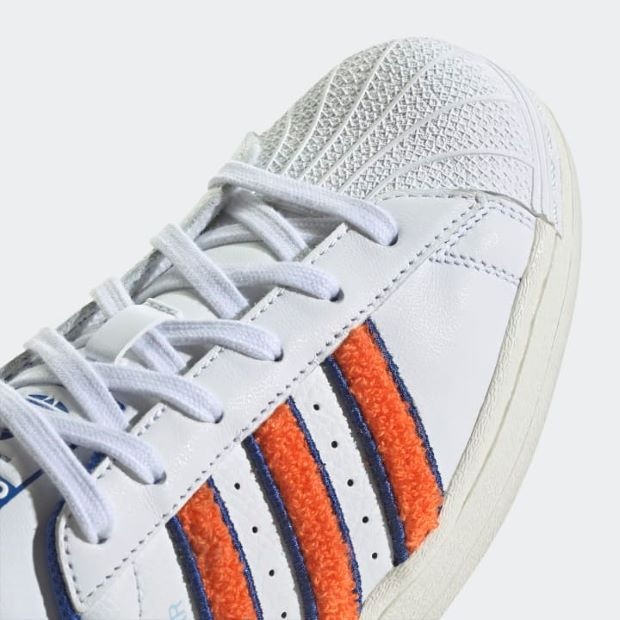 スーパースター SUPERSTAR mat10 フットウェアホワイト×オレンジ
