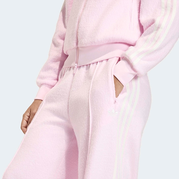 レディース モヘヤ ファイアバード ルーズ トラックパンツ クリア