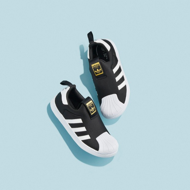 ジュニア キッズ SST 360  lwd04　コアブラック×フットウェアホワイト×フットウェアホワイト　