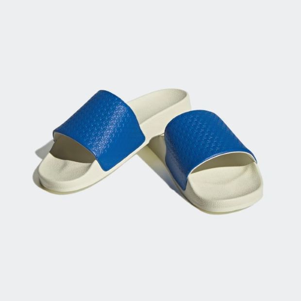 アディレッタ サンダル  ADILETTE SLIDES  lsh69  クラウドホワイト×ブルーバード×オフホワイト　