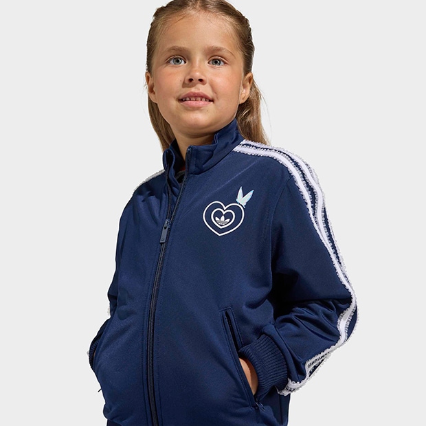 ジュニア キッズ アディダス ディズニー ファイアーバード トラックスーツ ナイトインディゴ