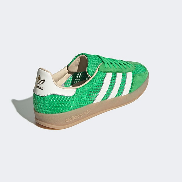 ガゼル インドア GAZELLE INDOOR nin11 エナジーグリーン×オフ