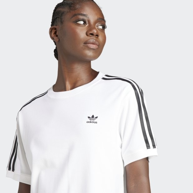 adidas ストライプ Tシャツ ホワイト/ネイビー adidas アディダス メンズ セレーノ AEROREADY スリーストライプ
