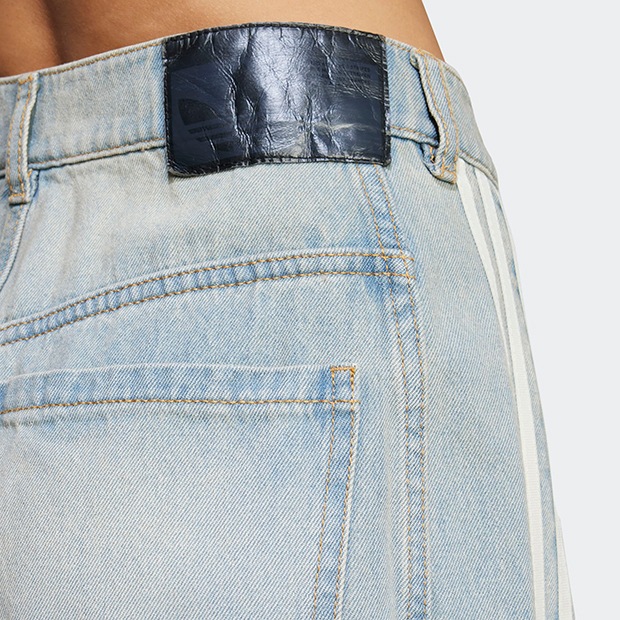 Adilenium シーズン 3 バナナフィット ウォッシュドデニムパンツ　26 adidas Adileniumシーズン3バナナフィットウォッシュドデニムパンツ