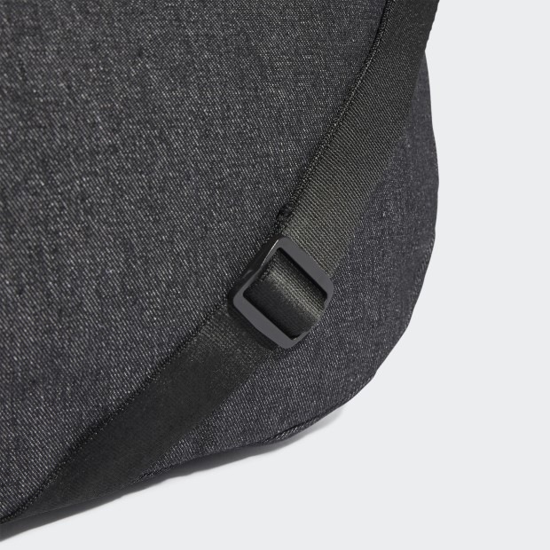 HAYAsupreme デニム ブラック ショルダーバッグ ANDER HUNK ショルダーバッグ Overdyed Denim Bag/オーバーダイ