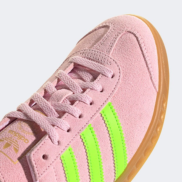 レディース ハンブルク HAMBURG nrb74 クリアピンク×ソーラーグリーン