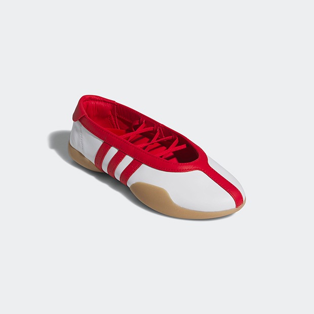 【期間限定価格:6/4 20時 - 6/11 9時】レディース テコンドー メイ バレエ TAEKWONDO MEI BALLET opj70 クラウドホワイト×ベタースカーレット