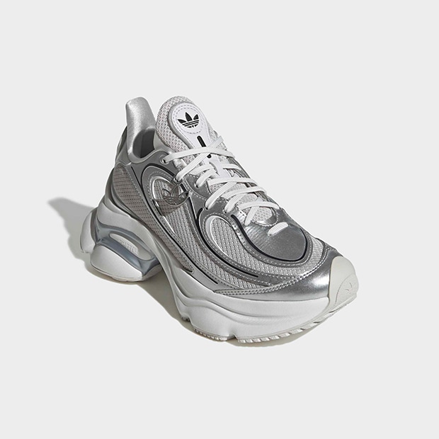 新品23.5 Adidas OZVENUZ opv67　シルバーki0557 レディース OZVENUZ opv67 シルバーメタリック×グレーワン