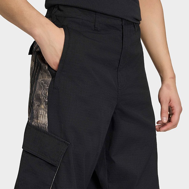 メンズ ADILENIUM シーズン 5 カーゴパンツ ブラック ｜すべての商品