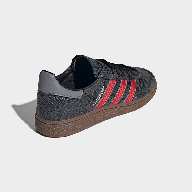 メンズ ハンドボール スペツィアル HANDBALL SPEZIAL opb04　コアブラック×ベタースカーレット　