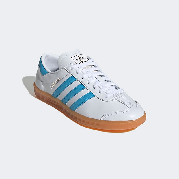 レディース ハンブルク HAMBURG nil35 クラウドホワイト×スカイ