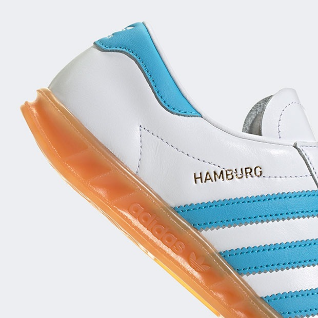 レディース ハンブルク HAMBURG nil35 クラウドホワイト×スカイ