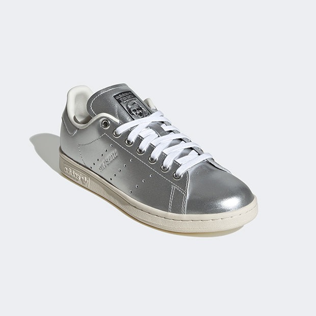 レディース スタンスミス STAN SMITH nkv47 シルバーメタリック