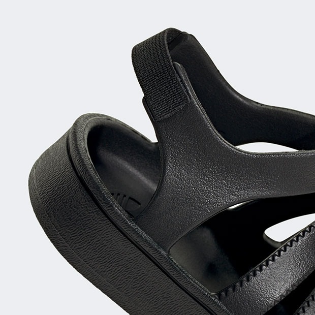 ジュニア キッズ SST サンダル SST SANDALS njg16　コアブラック×コアブラック　