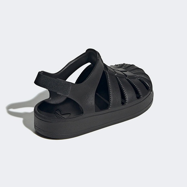 ジュニア キッズ SST サンダル SST SANDALS njg15　コアブラック×コアブラック　