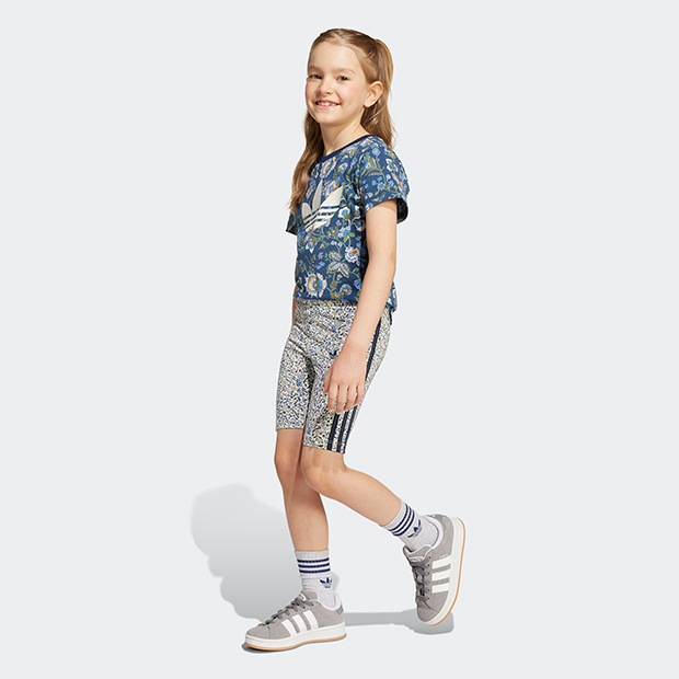 ジュニア キッズ ADIDAS ORIGINALS × LIBERTY LONDON 半袖