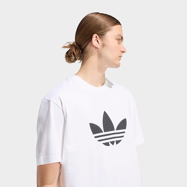 メンズ アディカラー トレフォイル 半袖 Tシャツ ホワイト ｜すべての