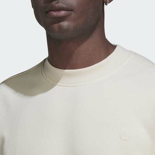 【レア】ami クルーネック スウェット ホワイト アディカラー コンテンポ クルーネック フレンチテリースウェット