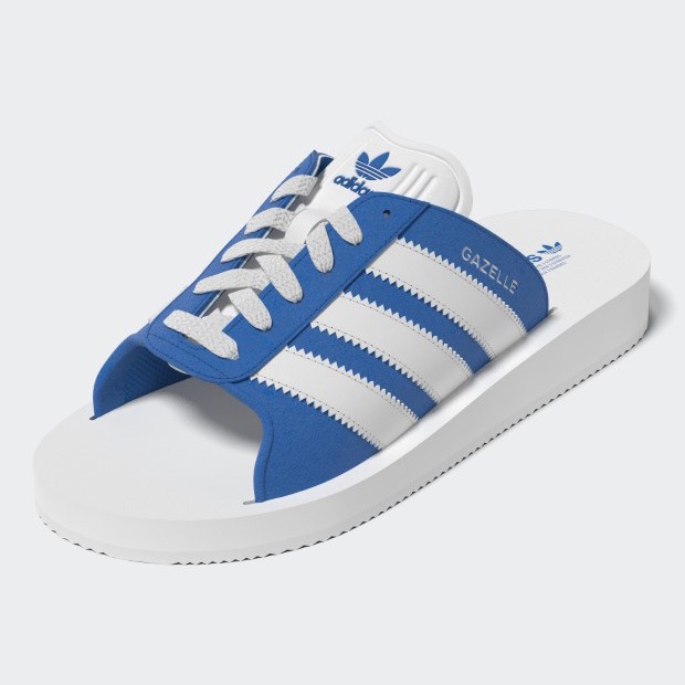 レディース ガゼル ビーチ GAZELLE BEACH nqz22　ブルーバード×フットウェアホワイト　