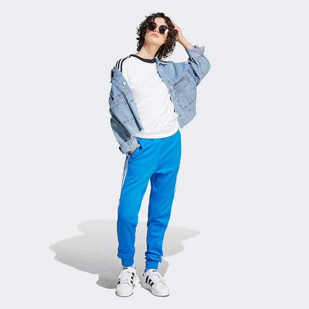 レディース アディカラー クラシックス スリム スリーストライプ