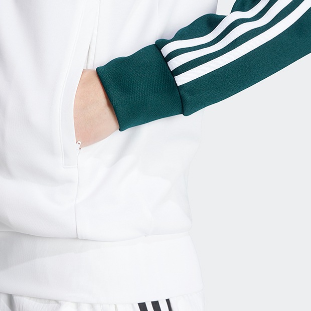 アディカラー クラシックス SST トラックジャケット　ホワイト　