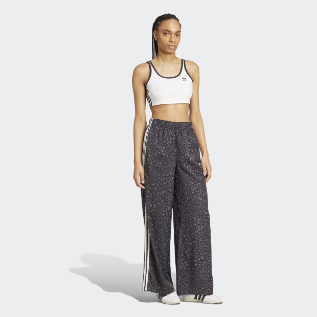 レディース ADIDAS ORIGINALSワイドレッグ サテン パンツ マルチカラー レディース ADIDAS ORIGINALSワイドレッグ サテン パンツ マルチカラー