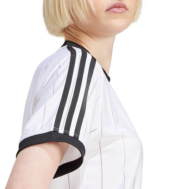 リージャ　ホワイト ストライプ Tシャツ XS/TP jc8150_l.jpg