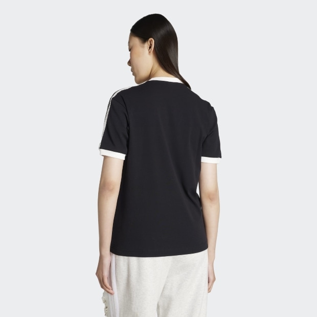 【adidas】フリル スリーストライプス 半袖Tシャツ ★送料無料★ レディース ADIDAS ORIGINALS ラッフル スリーストライプス 半袖