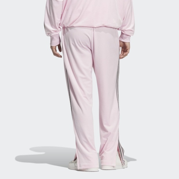 アディカラー FB TP ベロア トラックパンツ クリアピンク ｜アパレル