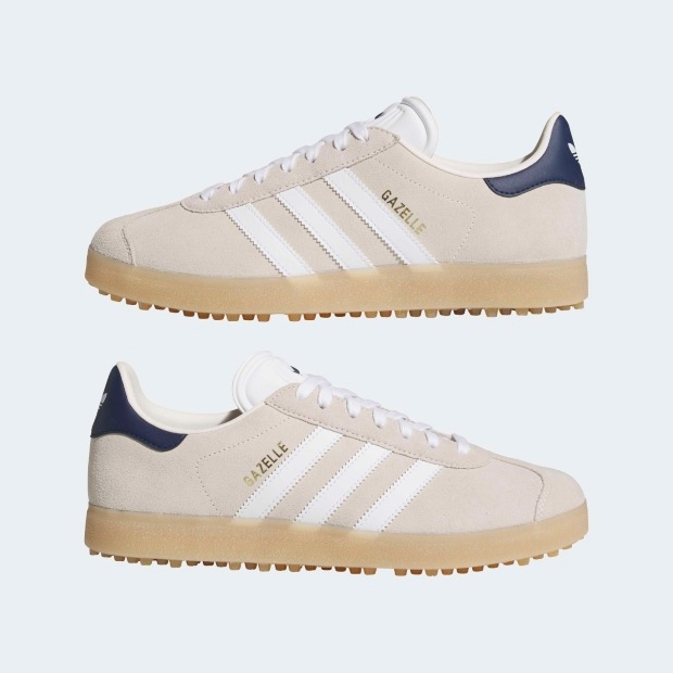 ユニセックス ガゼル ゴルフ GAZELLE SPIKELESS GOLF njy15 チョークホワイト×クラウドホワイト