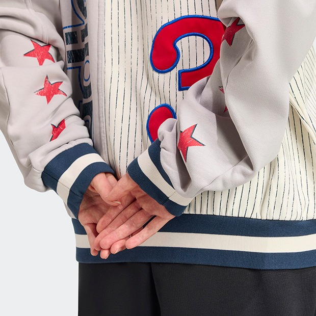 レディース アーカイブ ベースボール スウェットシャツ グレーツー