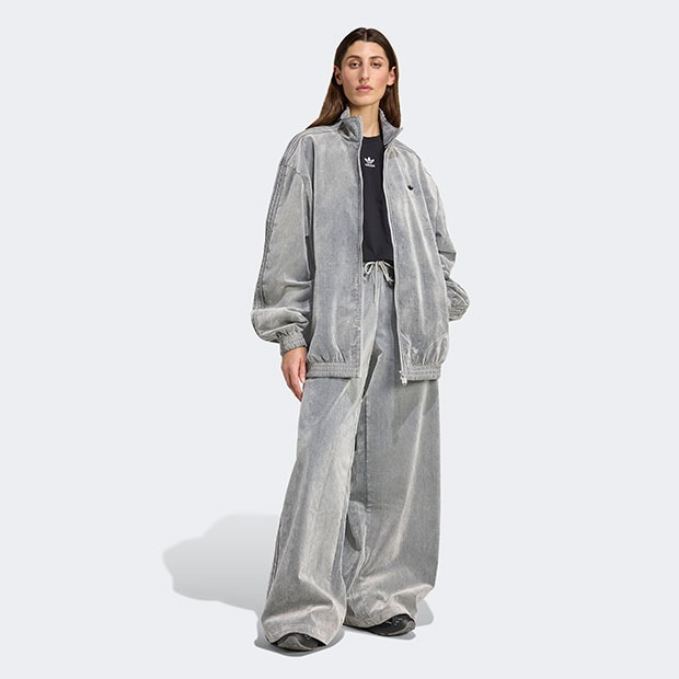 レディース 起毛ツイル オーバーサイズ ファイアーバード トラック