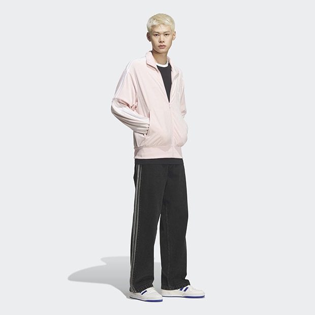 アディカラー FB TT ベロア トラックトップ（ジャージ） サンディ