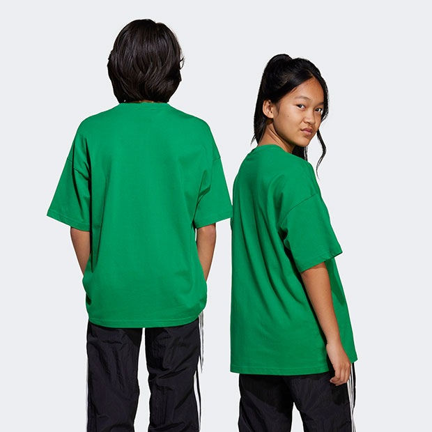 ジュニア アディダス ディズニー ADIDAS DISNEY ミッキーマウス 半袖Tシャツ キッズ　グリーン　