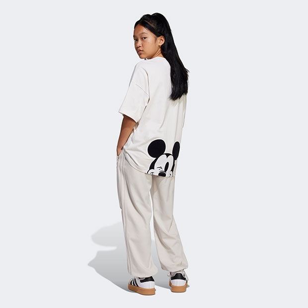 ジュニア アディダス ディズニー ADIDAS DISNEY ミッキーマウス 半袖Tシャツ キッズ　クラウドホワイト　