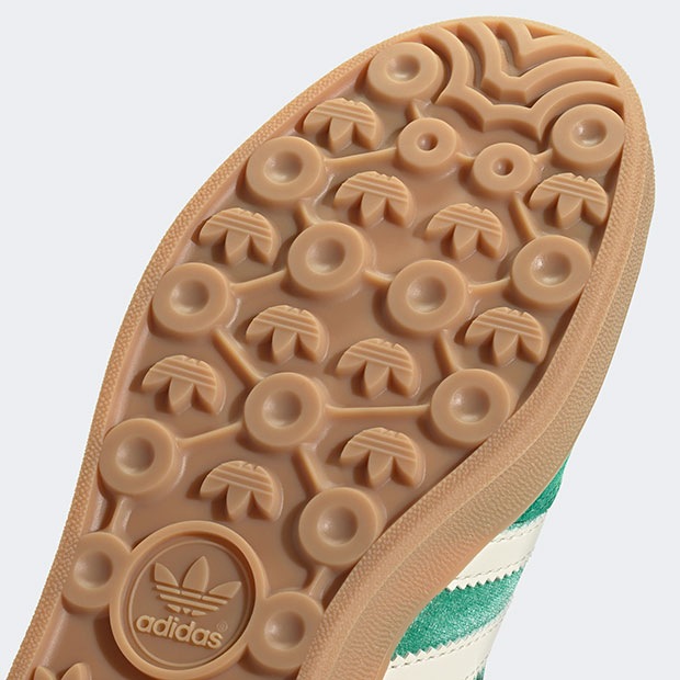 レディース ガゼル インドア GAZELLE INDOOR nji70　セミコートグリーン×クリームホワイト　