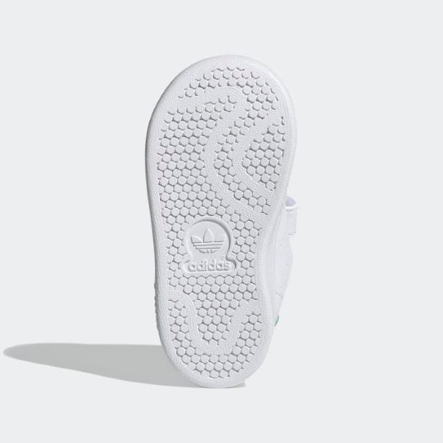 ジュニア キッズ スタンスミス STAN SMITH ldr88 フットウェアホワイト×フットウェアホワイト×グリーン