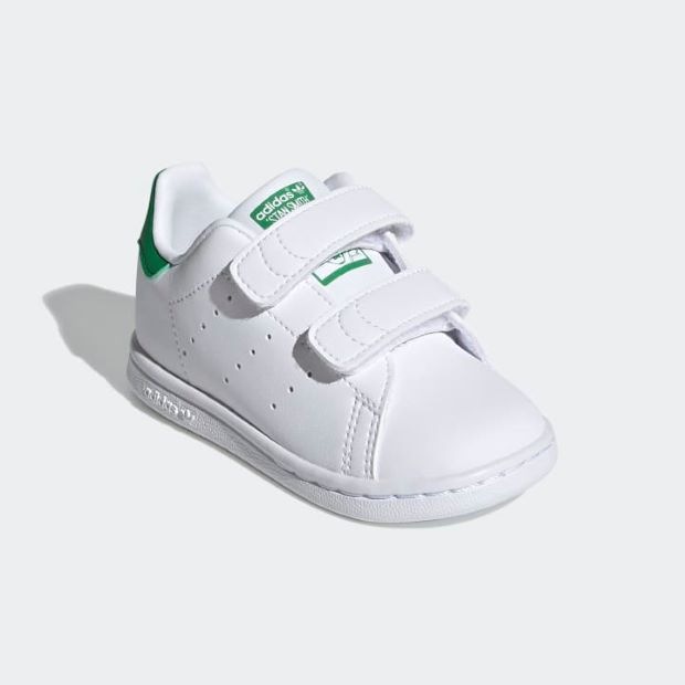 ジュニア キッズ スタンスミス STAN SMITH ldr88 フットウェアホワイト×フットウェアホワイト×グリーン