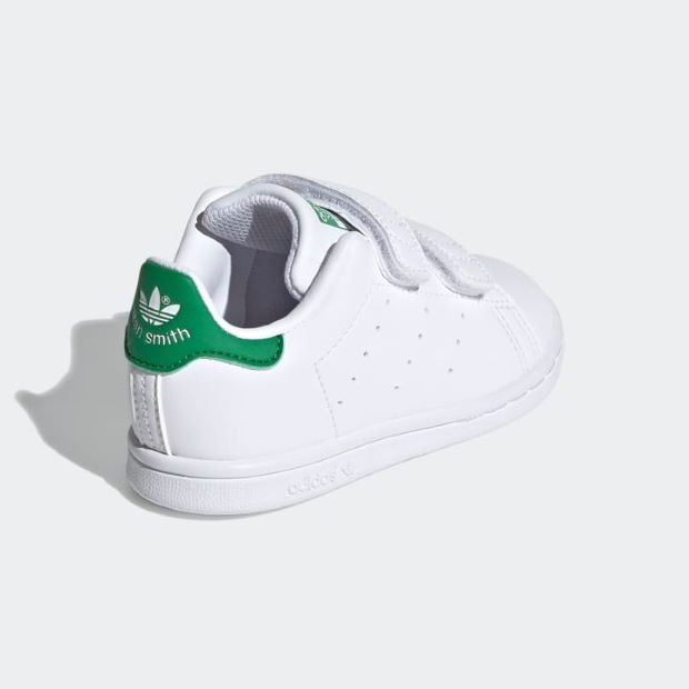 ジュニア キッズ スタンスミス STAN SMITH ldr88 フットウェアホワイト×フットウェアホワイト×グリーン