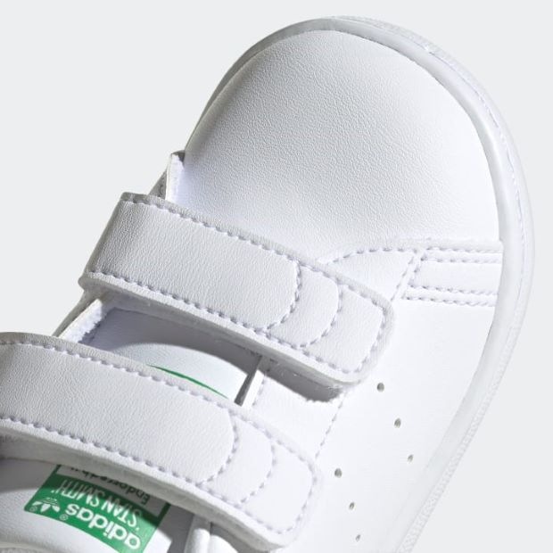 ジュニア キッズ スタンスミス STAN SMITH ldr88 フットウェアホワイト×フットウェアホワイト×グリーン