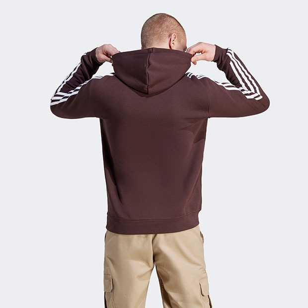 アディカラー クラシックス スリーストライプス パーカー シャドー