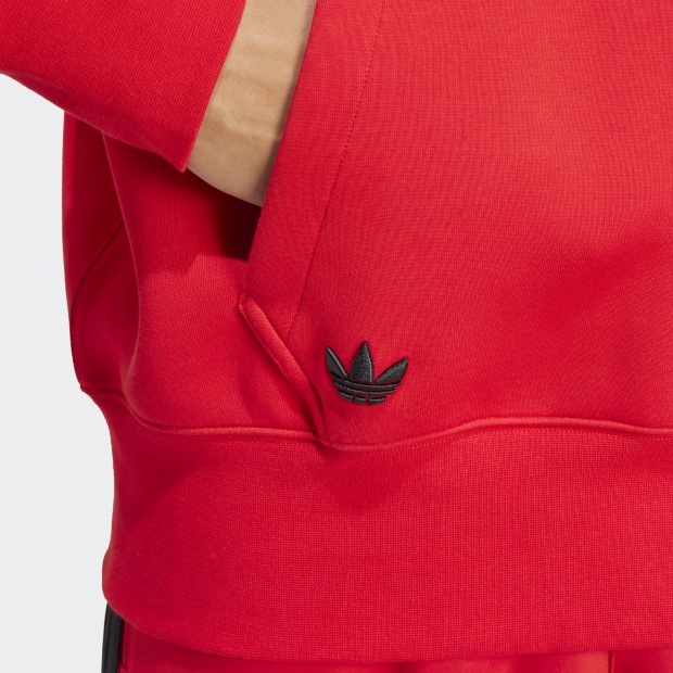 ストリート NEUCLASSICS パーカー　ベタースカーレット　