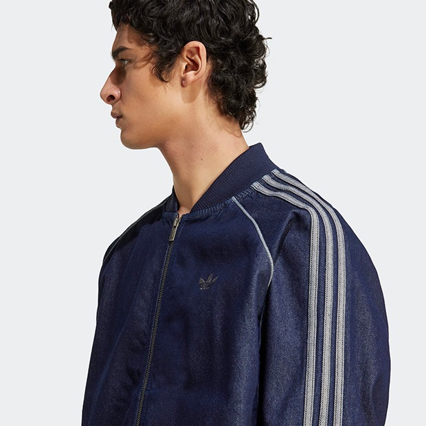 アディダス★美品★希少サイズ★完売入手困難★デニム調SST★インディゴ Originals（adidas） - 一回短時間使用 adidasOriginals