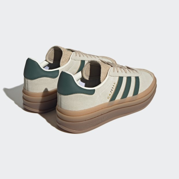 adidas GAZELLE BOLD W CREAMWHITE/COLLEGEGREEN/MAGICBEIGE